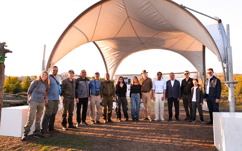 Leyla və Arzu Əliyevalar Axar-Baxar Milli Parkının açılışında - Fotolar